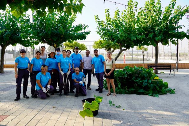 Comienzan los trabajos de los alumnos del Programa Mixto de Empleo y Formación en Santomera - 1, Foto 1