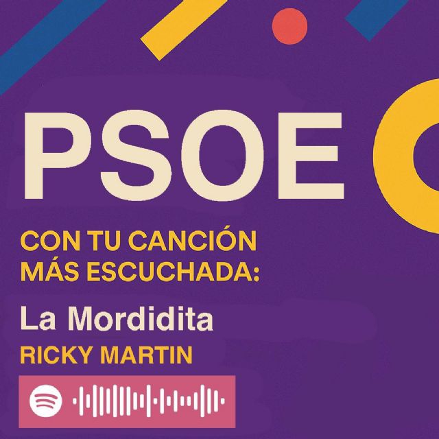El Partido Popular de Murcia destapa la playlist más sonada del PSOE - 1, Foto 1