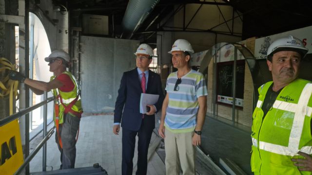 La rehabilitación de Verónicas avanza con la instalación de los primeros arcos de la planta superior - 2, Foto 2