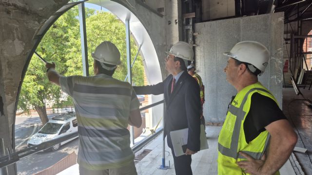 La rehabilitación de Verónicas avanza con la instalación de los primeros arcos de la planta superior - 3, Foto 3