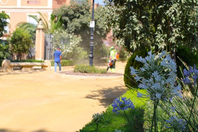 La 'ola de calor' lleva a Parques y Jardines a realizar riegos estratégicos y un continuo seguimiento a los árboles que pueden sufrir fatiga y estrés térmico - 1, Foto 1