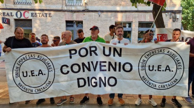 Podemos exige al Gobierno regional que medie en el conflictoentre los obreros de la industria auxiliar de Navantia y la Fremm - 1, Foto 1