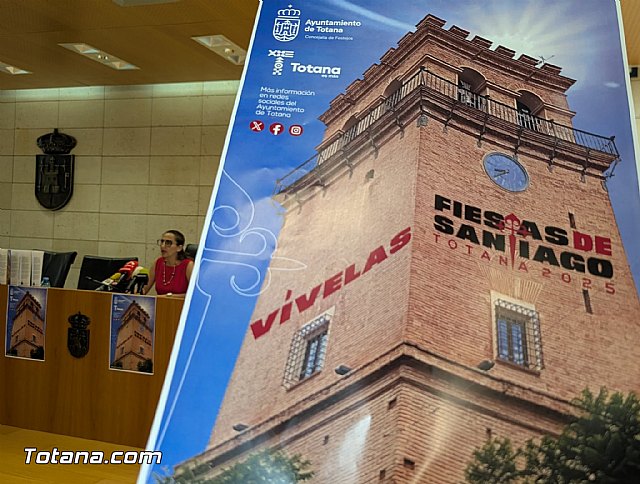 Presentadas las fiestas de Santiago 2025 en Totana, Foto 2