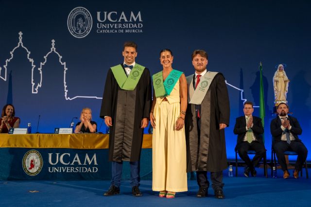 La UCAM gradúa a los estudiantes de las Facultades de Deporte y de Fisioterapia, Podología y Terapia Ocupacional, con Carolina Marín de madrina - 4, Foto 4