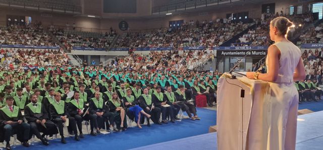 La UCAM gradúa a los estudiantes de las Facultades de Deporte y de Fisioterapia, Podología y Terapia Ocupacional, con Carolina Marín de madrina - 5, Foto 5