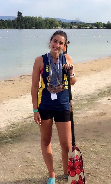 La piragüista torreña Silvia Tomás se cuelga cinco medallas en el Europeo de clubes de dragonboat - 1, Foto 1
