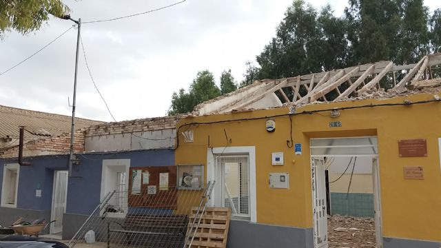 Obras de mejora estructural en la escuela unitaria de La Costera, Foto 2