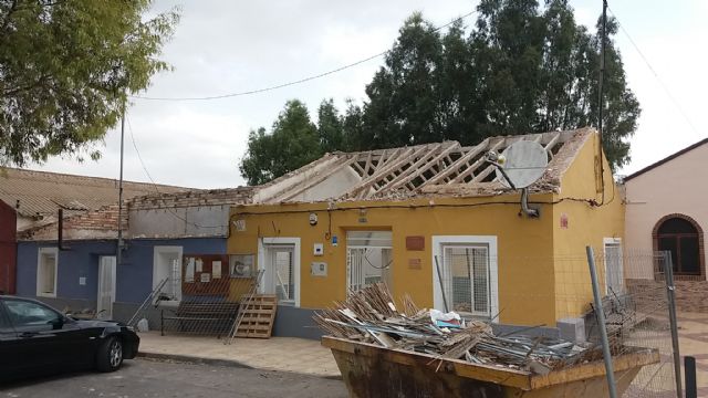 Obras de mejora estructural en la escuela unitaria de La Costera, Foto 3