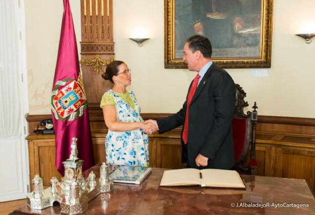 El embajador de Belgica estrecha lazos con Cartagena - 1, Foto 1