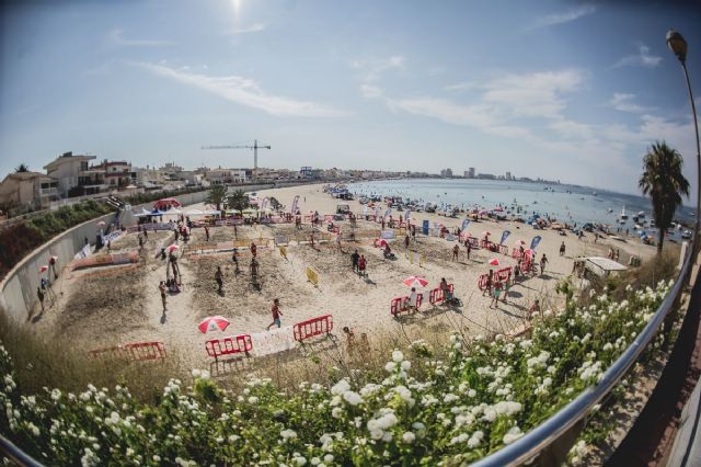 La playa de Levante de Cabo de Palos, escenario del Mastervoley - UPCT La Manga - 1, Foto 1