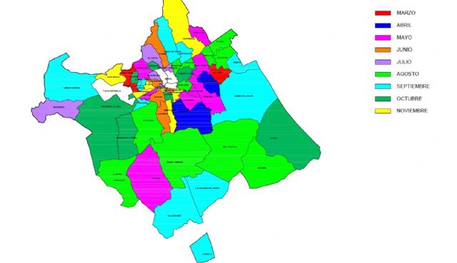 Los viales de once pedanías serán repintados durante este mes de agosto - 3, Foto 3