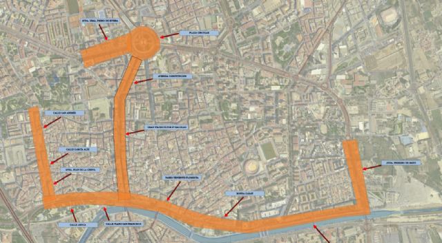 Los viales de once pedanías serán repintados durante este mes de agosto - 4, Foto 4