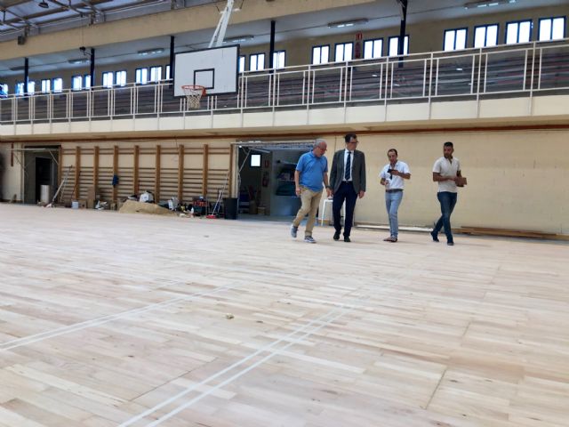El pabellón de Puente Tocinos abrirá sus puertas en septiembre con nueva tarima e iluminación de bajo consumo - 1, Foto 1
