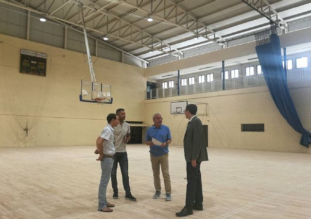 El pabellón de Puente Tocinos abrirá sus puertas en septiembre con nueva tarima e iluminación de bajo consumo - 3, Foto 3