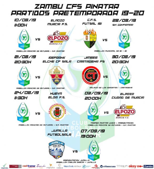 El Zambú CFS Pinatar arranca la pretemporada 2019-2020 - 1, Foto 1
