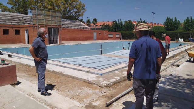 La piscina de Espinardo contará con una cubierta a finales del mes de septiembre - 1, Foto 1