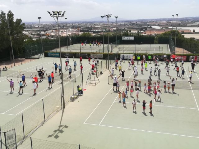    [Finaliza el Campus de Verano del Club de Tenis Totana, Foto 1