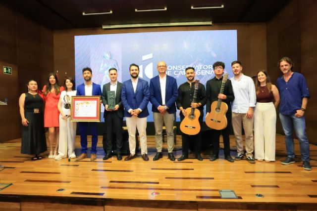 El Conservatorio de Música de Cartagena recibe el premio ´Esteban Bernal Velasco´ del Cante de las Minas por su centenario - 3, Foto 3