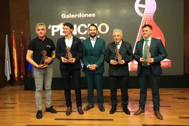 Los ´Pencho Cros´ del Cante de las Minas distinguen a Antonio Carrión, Juan Pinilla, Antonio Conde y Pedro J. Bernal - 1, Foto 1