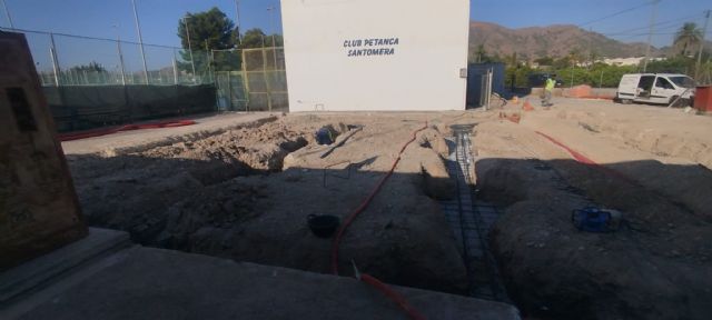 Santomera avanza en la modernizaci�n de sus instalaciones deportivas con obras en el Recinto de Petanca y el Campo de Hockey
