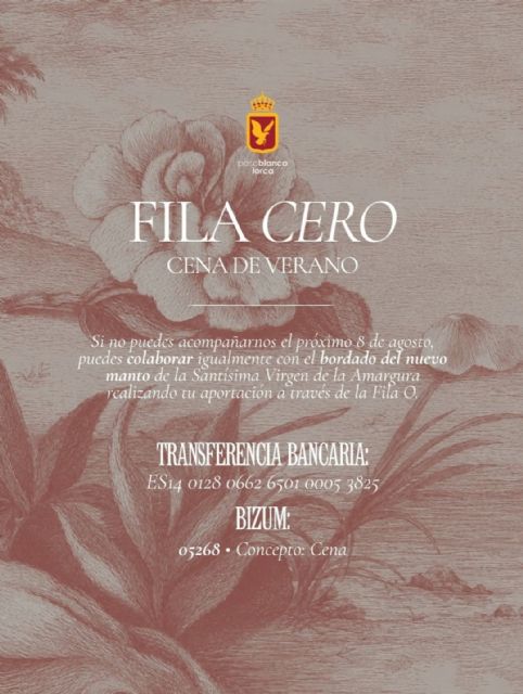 El Paso Blanco celebra mañana su Cena de Verano a beneficio del nuevo manto de la Virgen de la Amargura - 2, Foto 2