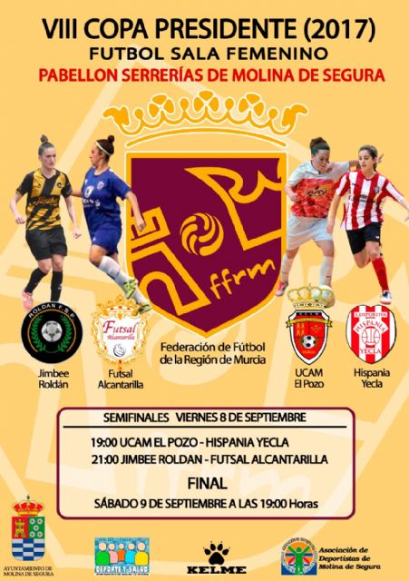 La élite del Fútbol Sala Femenino Regional se da cita este viernes y sábado en Molina de Segura en la VIII Copa Presidente - 4, Foto 4