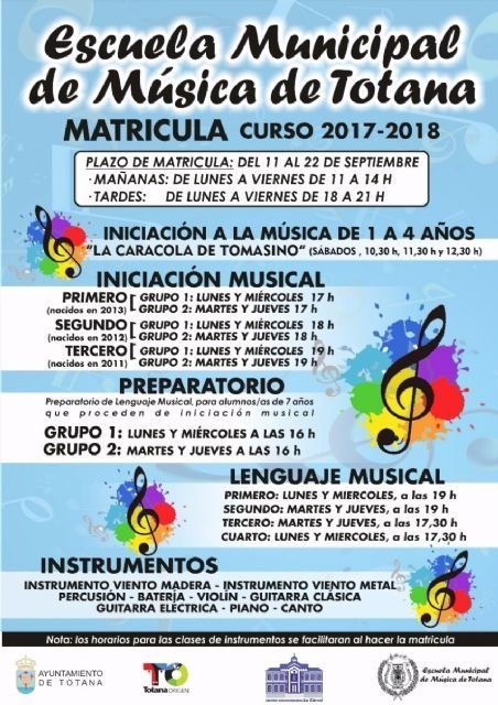 Se presenta la programación y el calendario de nuevo curso de la Escuela Municipal de Música, Foto 2