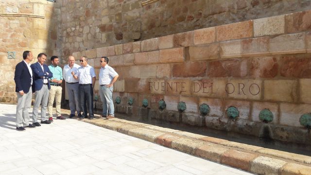 Lorca recupera una seña de identidad histórica, social y cultural gracias a la finalización de los trabajos de recuperación de la Fuente del Oro - 1, Foto 1