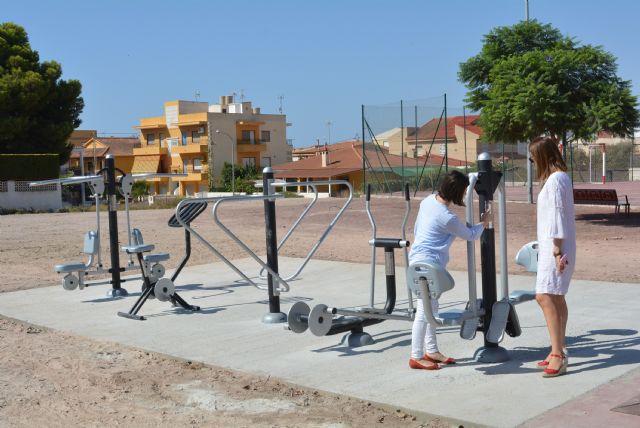 El parque de Calabardina inaugura un área biosaludable - 1, Foto 1