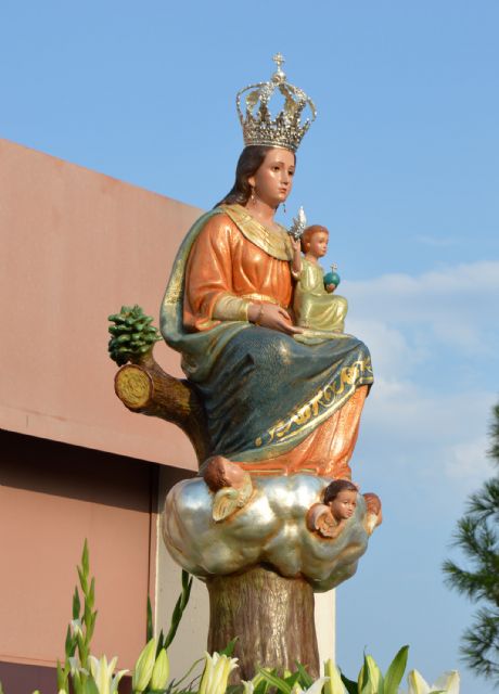 La Virgen de la Salceda, preparada para volver en romería a su ermita - 1, Foto 1