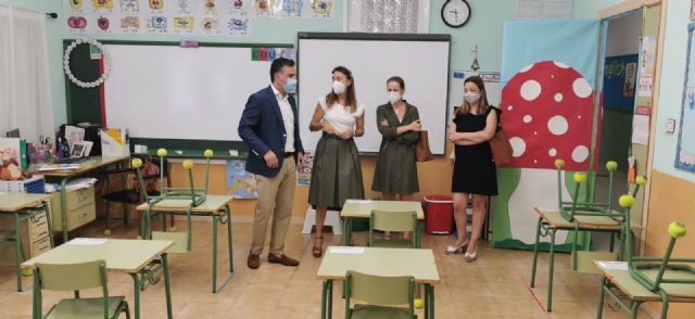 El Director General de Evaluación Educativa visita el colegio Virgen de las Maravillas, ante el inminente inicio del curso - 4, Foto 4