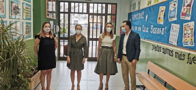 El Director General de Evaluación Educativa visita el colegio Virgen de las Maravillas, ante el inminente inicio del curso - 5, Foto 5