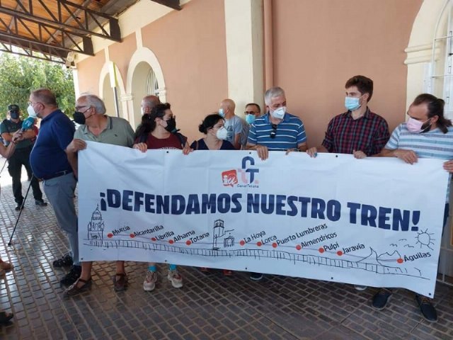 La Alcaldía eleva una moción exigiendo a ADIF que no corte el servicio de Cercanías Murcia-Lorca-Águilas previsto para el día 1 de octubre, Foto 1