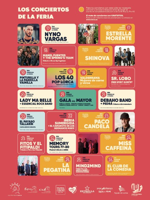 El Ayuntamiento elabora la programación de Feria y Fiestas de Lorca más social, inclusiva y segura de la historia - 4, Foto 4