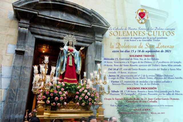 Cultos y procesión Ntra. Sra. de los Dolores septiembre 2021 - 1, Foto 1