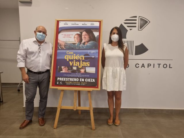Cieza celebra el preestreno de la película española Con quién viajas - 1, Foto 1
