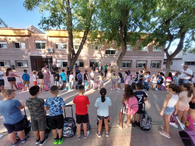 Más de 4.200 alumnos de Infantil, Primaria y Educación Especial comienzan el curso escolar en Alcantarilla - 2, Foto 2