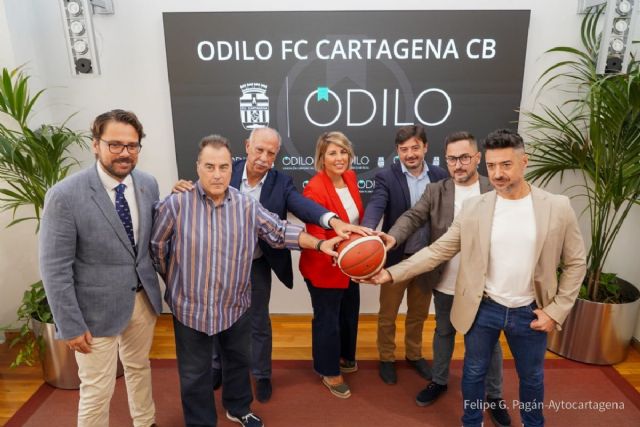 El Ayuntamiento arropa el patrocinio de la Startup cartagenera ODILO al Cartagena CB en su segunda temporada en LEB Plata - 1, Foto 1