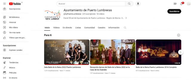 La gala del Baile de la Reina podrá seguirse en directo a través del canal de YouTube del Ayuntamiento de Puerto Lumbreras - 2, Foto 2