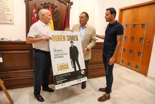 El Auditorio Margarita Lozano acogerá un concierto extraordinario del trompetista Rubén Simeó junto a la Banda de Música de Lorca - 3, Foto 3