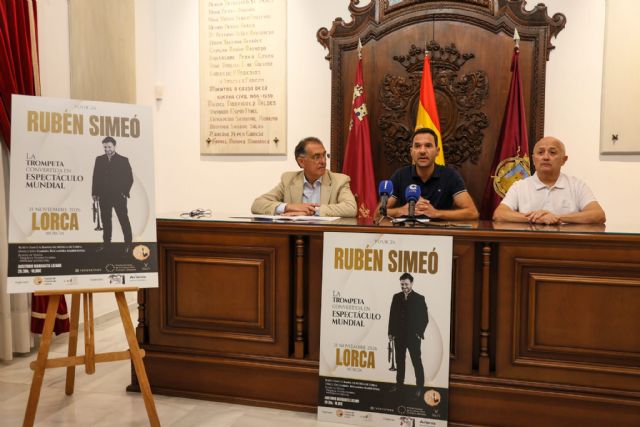 El Auditorio Margarita Lozano acogerá un concierto extraordinario del trompetista Rubén Simeó junto a la Banda de Música de Lorca - 5, Foto 5
