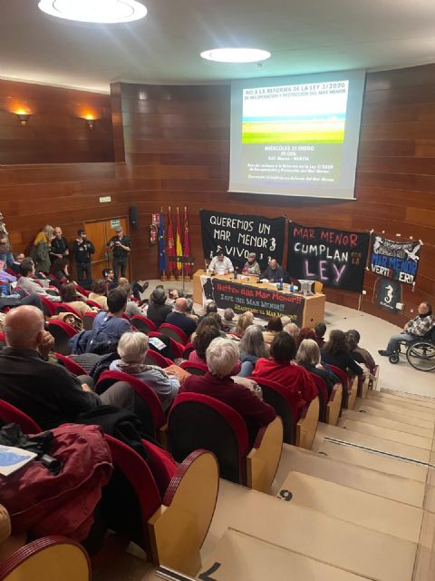 Los colectivos de defensa del Mar Menor rechazan la propuesta de desmantelamiento de la Ley 3/2020 - 3, Foto 3