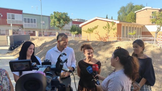 Los alumnos del colegio Virgen de la Fuensanta contarán con una cubierta para hacer deporte protegidos del sol - 2, Foto 2