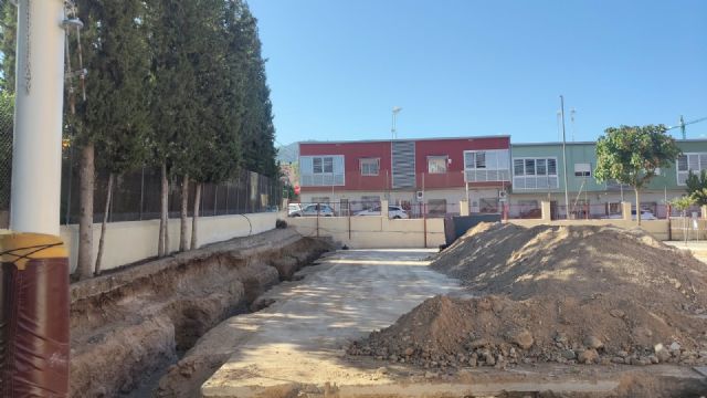 Los alumnos del colegio Virgen de la Fuensanta contarán con una cubierta para hacer deporte protegidos del sol - 3, Foto 3