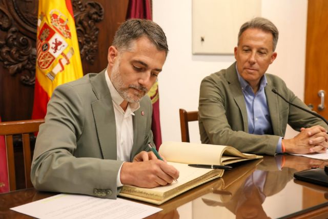 Una delegación institucional de la ciudad francesa de Mauguio Carnon, con la que está hermanada Lorca, visita la ciudad con motivo de la festividad de Santa María la Real de las Huertas - 3, Foto 3