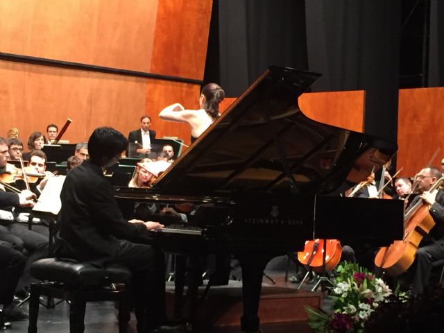 Espectacular inicio de temporada de Promúsica Águilas junto a la Orquesta Sinfónica de la Región de Murcia y el pianista Jorge Nava - 3, Foto 3