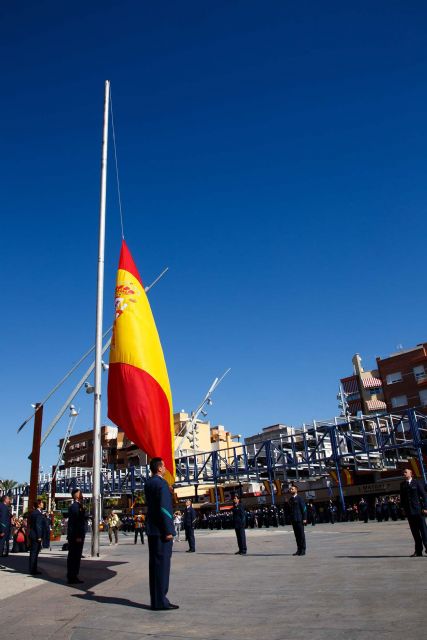 Alcantarilla celebró hoy viernes el Acto de Homenaje a la Bandera, enmarcado dentro de la celebración del Día de la Fiesta Nacional - 3, Foto 3