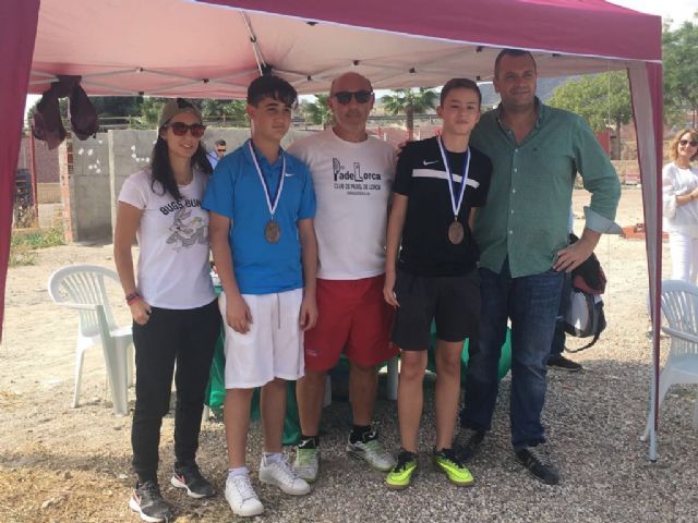 13 parejas tomaron parte en el Torneo de Pádel Infantil de los Juegos del Guadalentín - 1, Foto 1