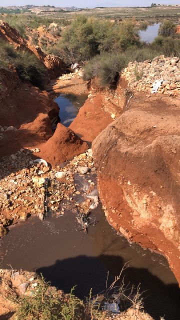 Denuncian el vertido de purines al embalse de Santomera - 2, Foto 2