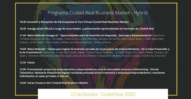 El próximo 13 de octubre el IMPEFE de Ciudad Real celebrará el foro de emprendimiento y desarrollo empresarial Ciudad Real Business Market en las instalaciones del aeropuerto de Ciudad Real - 1, Foto 1